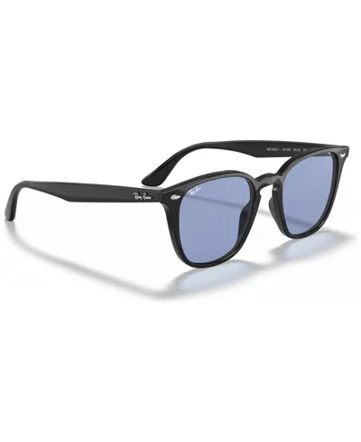 Ray Ban Low Bridge Fit Sunglasses, Rb4258 In Black