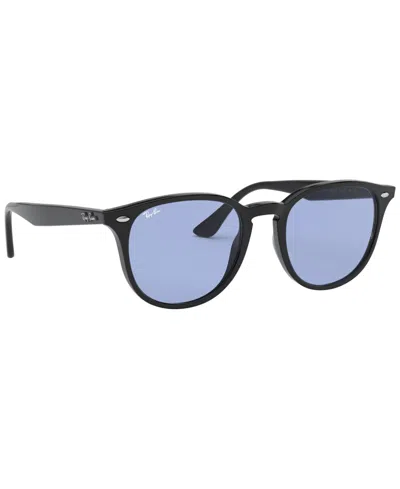 Ray Ban Unisex Low Bridge Fit Sunglasses, Rb4259f 53 In Black