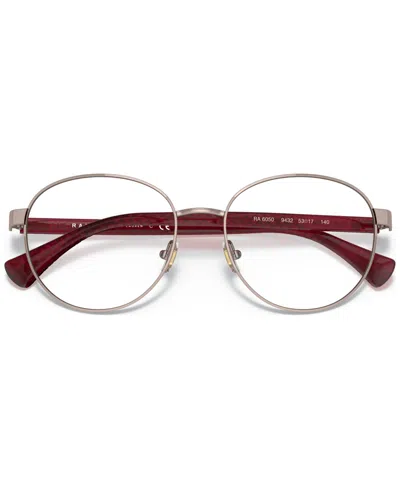 Ralph Lauren Women's Round Eyeglasses Ra6050 In Multi