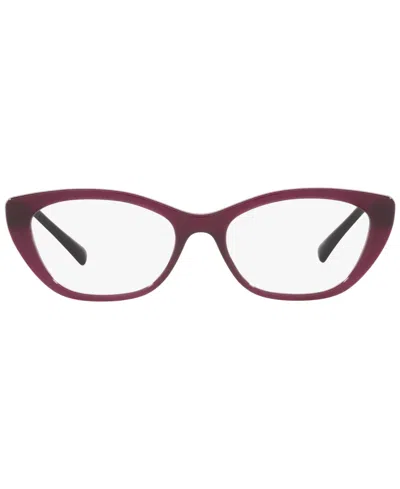 Vogue Eyewear Vo5425b Women's Oval Eyeglasses In Purple