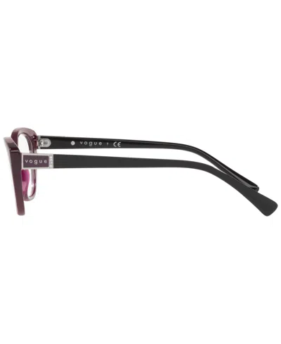 Vogue Eyewear Vo5425b Women's Oval Eyeglasses In Purple