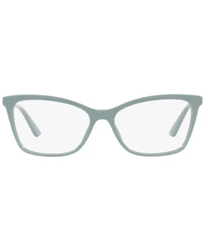 Dolce & Gabbana Women's Rectangle Eyeglasses, Dg334754-o In Gray