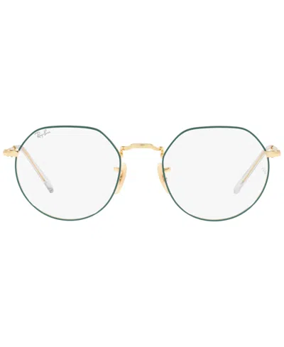 Ray Ban Rb6465 Jack Unisex Irregular Eyeglasses In Multi