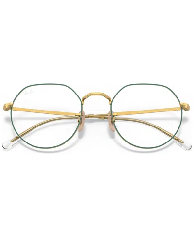 Ray Ban Rb6465 Jack Unisex Irregular Eyeglasses In Multi