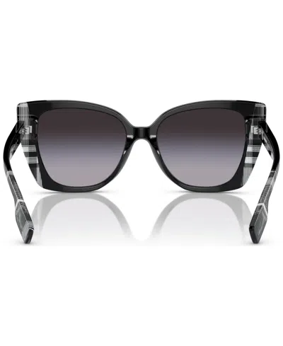Burberry Cat Eye Sunglasses 0 Be4393 40518 G In Black