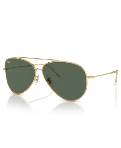 Ray Ban Reverse Aviator In Multi
