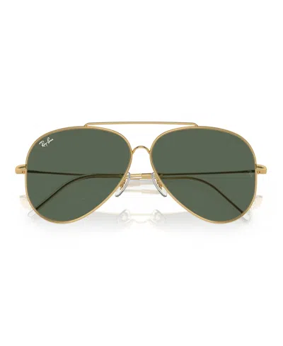 Ray Ban Reverse Aviator In Multi