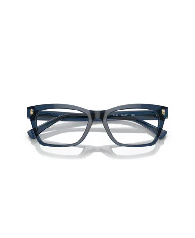 Ralph Lauren Women's Eyeglasses, Ra7154u In Blue