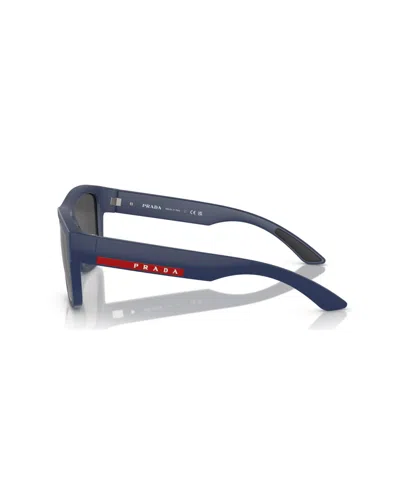 Prada Ps 01zs Square-frame Sunglasses In Blue