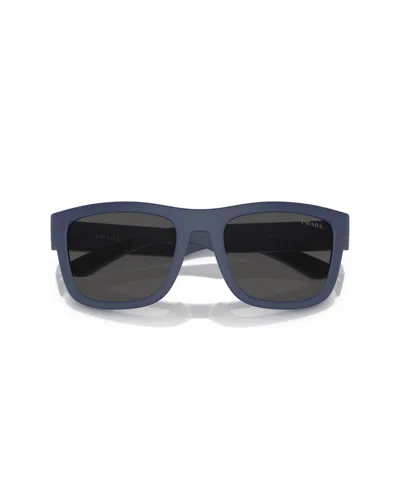 Prada Ps 01zs Square-frame Sunglasses In Blue