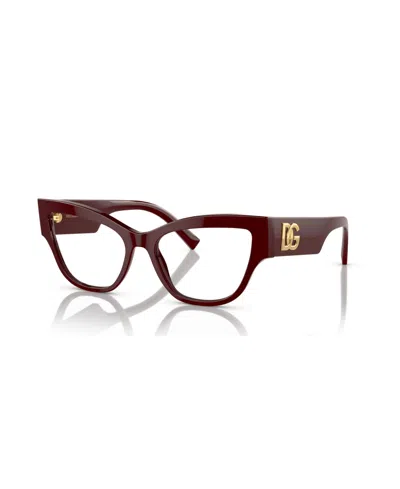 Dolce & Gabbana Women's Eyeglasses, Dg3378 In Brown