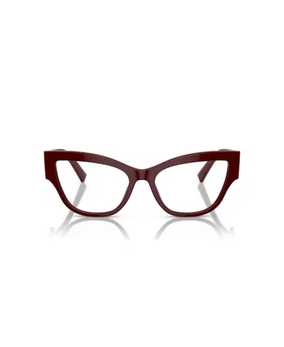 Dolce & Gabbana Women's Eyeglasses, Dg3378 In Brown