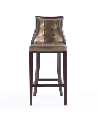 Manhattan Comfort Fifth Avenue Leatherette Upholstered Barstool