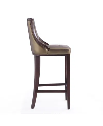Manhattan Comfort Fifth Avenue Leatherette Upholstered Barstool