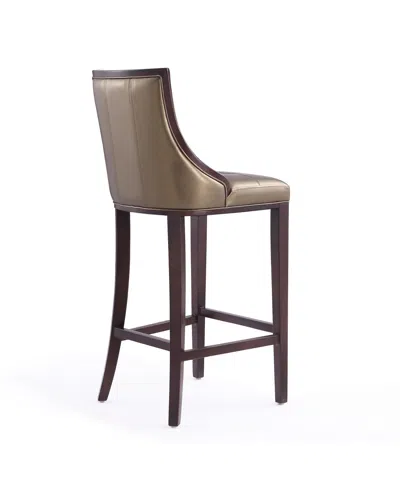 Manhattan Comfort Fifth Avenue Leatherette Upholstered Barstool