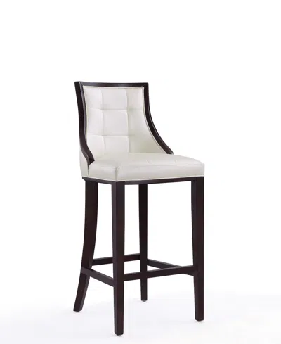 Manhattan Comfort Fifth Avenue Leatherette Upholstered Barstool