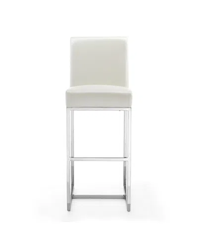 Manhattan Comfort Element Leatherette Upholstered Bar Stool