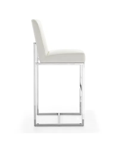 Manhattan Comfort Element Leatherette Upholstered Bar Stool