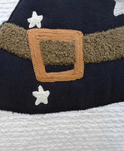 Vibhsa Halloween Witch Hat Decorative Pillow, 20" X 20"