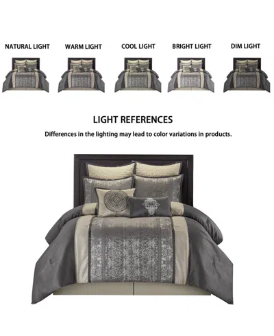 Stratford Park Arabesque 8-piece Comforter Set, California King