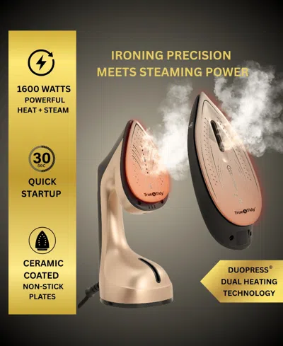 True & Tidy Duopress Xl Iron And Steamer In White