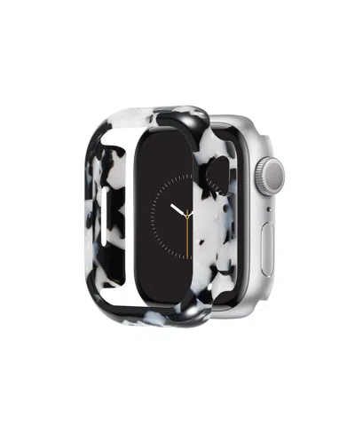 Anne Klein Women's Black And White Acetate Protective Case Designed For 40mm Apple Watch In Multi