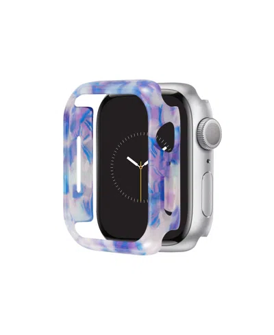 Anne Klein Women's Blue Acetate Protective Case Designed For 40mm Apple Watch In Blue