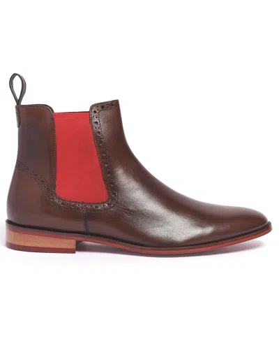Carlos By Carlos Santana Men's Mantra Chelsea Boots In Brown