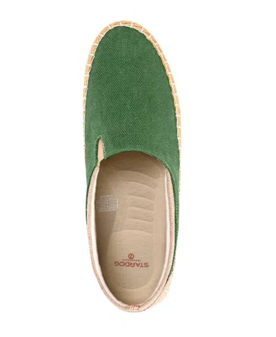 Stardog Loungewear Women's Clementine Slip-on Organic Hemp Canvas Espadrille-inspired Shoes In Green