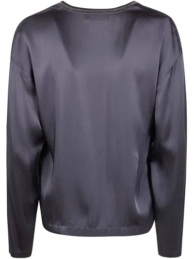 Fabiana Filippi Stone Island Hooded Cotton Jacket In Gray