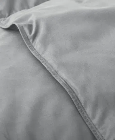 Unikome All Season White Goose Down Fiber Comforter, King In Gray