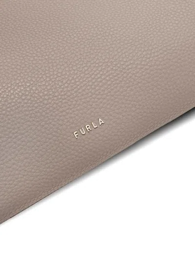 Furla Nensi Dojaka Black Satin Pumps In Burgundy