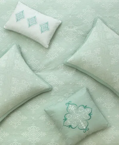 Stratford Park Prissa Medallion 6-pc. Comforter Set, California King In Green