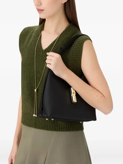 Furla Small Goccia Shoulder Bag In Red