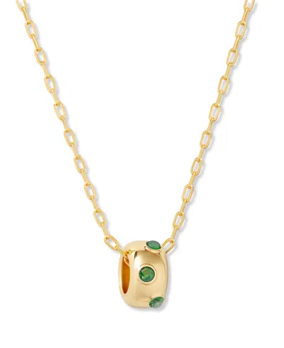 Brook & York Kate Birthstone Necklace In Gold