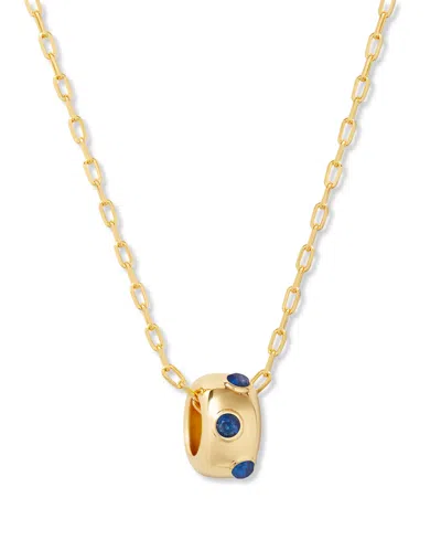 Brook & York Kate Birthstone Necklace In Gold