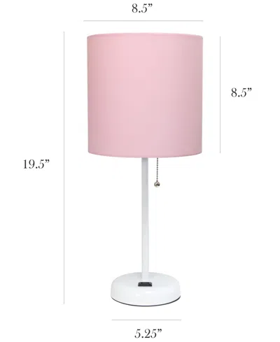 Limelights Stick Lamp With Charging Outlet