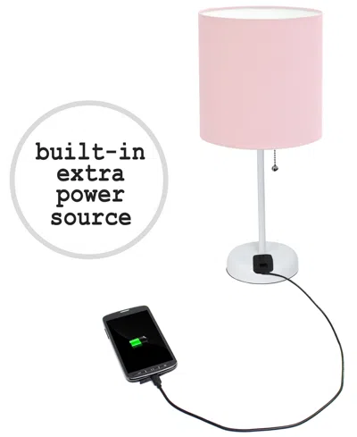 Limelights Stick Lamp With Charging Outlet