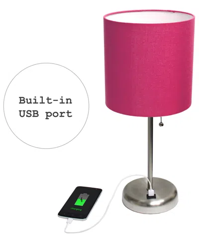 Limelights Stick Lamp With Usb Charging Port