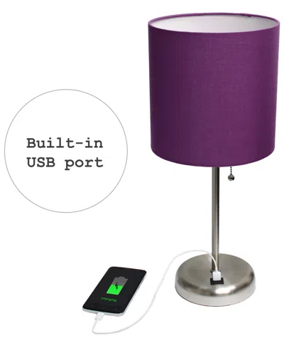 Limelights Stick Lamp With Usb Charging Port