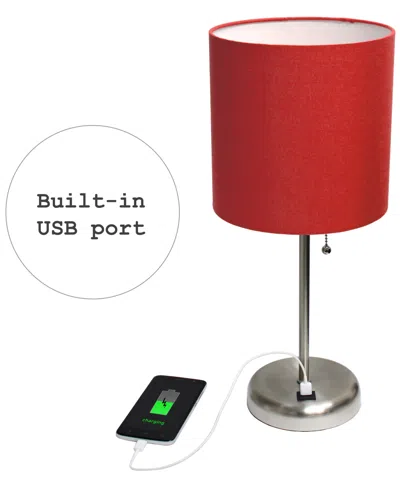 Limelights Stick Lamp With Usb Charging Port