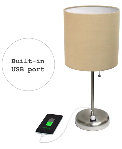 Limelights Stick Lamp With Usb Charging Port