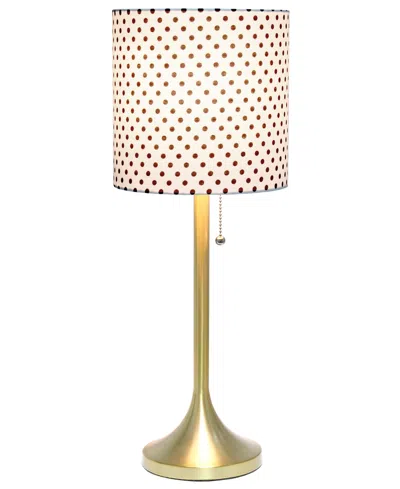 Simple Designs Tapered Table Lamp