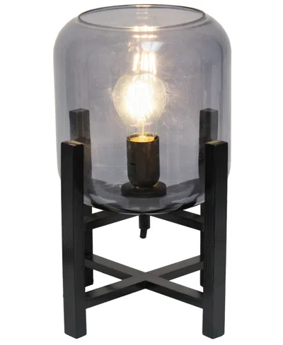 Simple Designs Wood Mounted Table Lamp