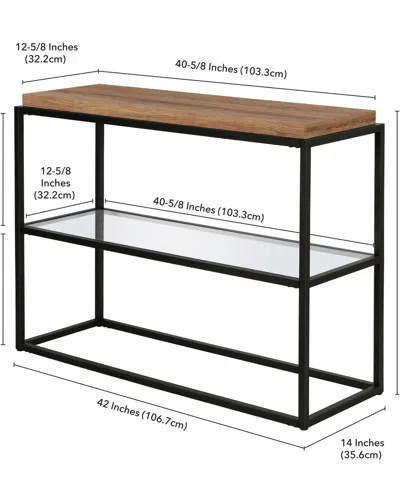 Hudson & Canal Hector Accent Table, 42" X 14"
