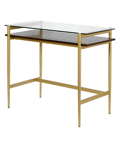 Hudson & Canal Eaton 36" Desk With Shelf