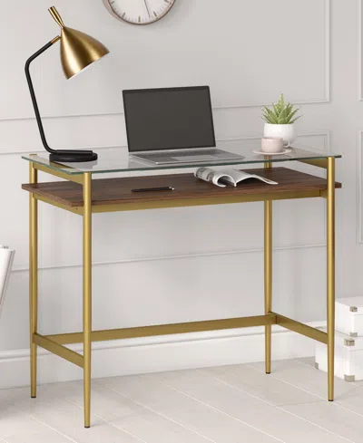 Hudson & Canal Eaton 36" Desk With Shelf