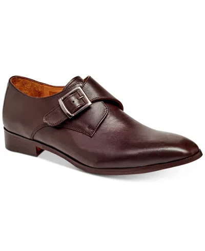 Carlos By Carlos Santana Freedom Monk Single Strap In Brown