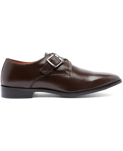 Carlos By Carlos Santana Freedom Monk Single Strap In Brown