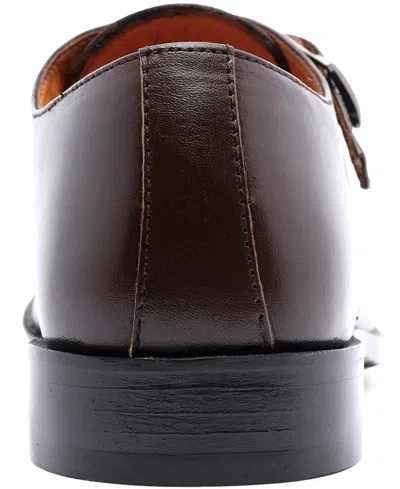Carlos By Carlos Santana Freedom Monk Single Strap In Brown